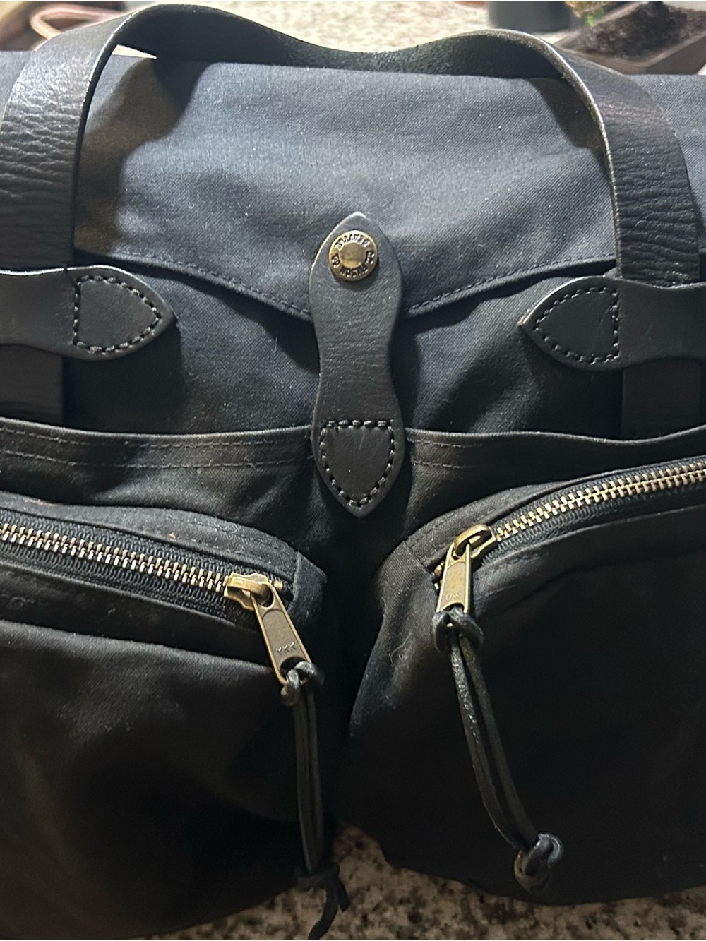 Filson Rare 24-Hour Briefcase in Black